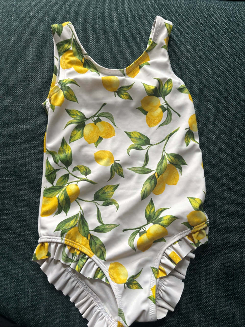 City Streets Kids One-Piece Swimsuit - Yellow Green